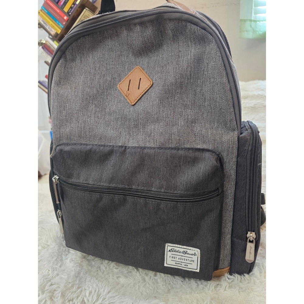 Eddie Bauer "First Adventure" Diaper Bag Backpack. Like New